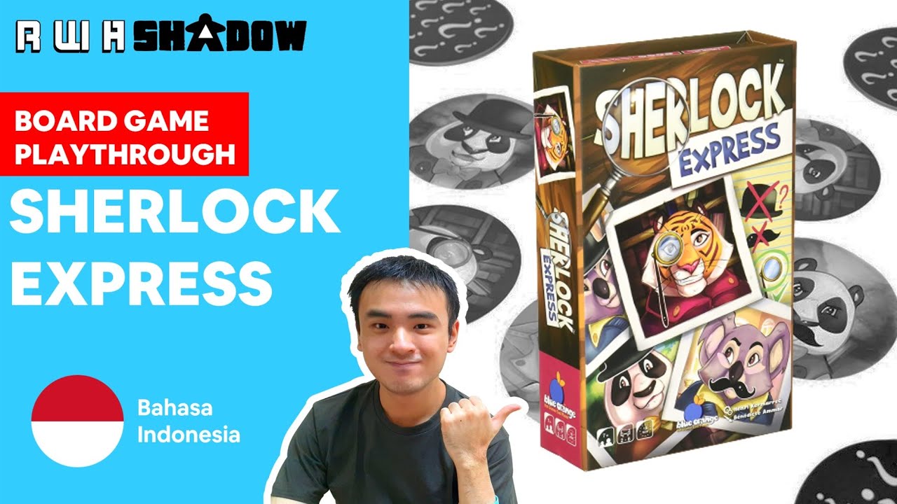 Board Game Playthrough EP253 - Sherlock Express