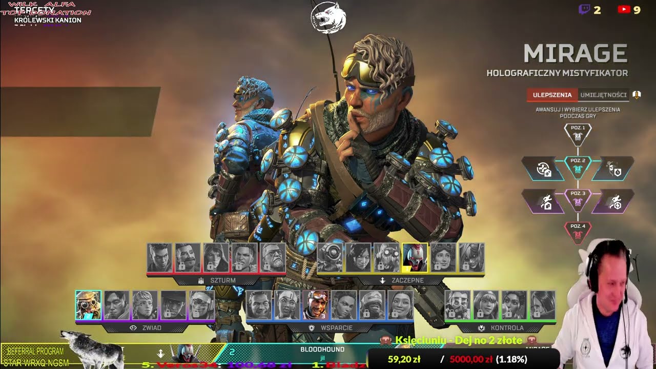 🔞  💥 [W.A.T.A.H.A ]💥 UCZE SIĘ GRAĆ W  #APEXLEGENDS   🐺  ⭐ 4K /RTX 4090 /7800X3D