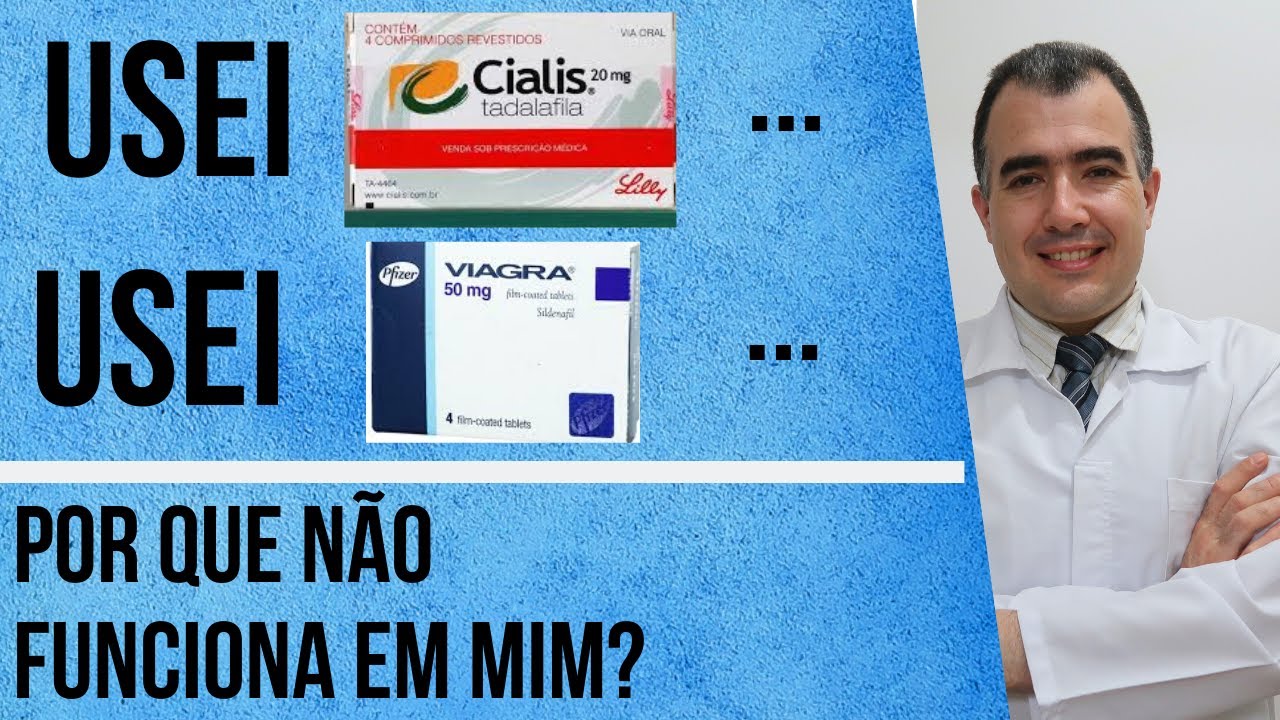 5 Motivos que fazem o Viagra (Sildenafil) e o Cialis (Tadalafil) NÃO funcionarem direito