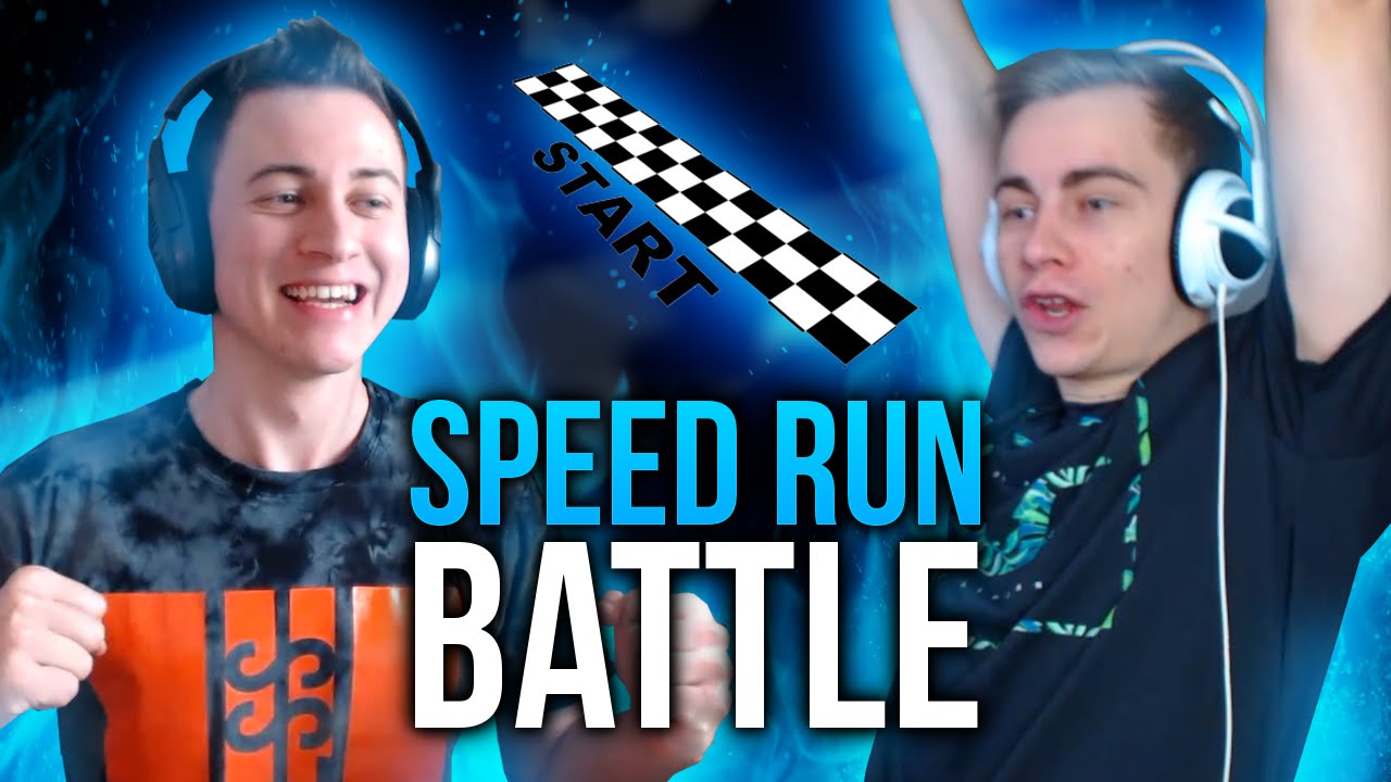 Speed-Run Battle! - Haubna vs Beni | TwoEpicBuddies