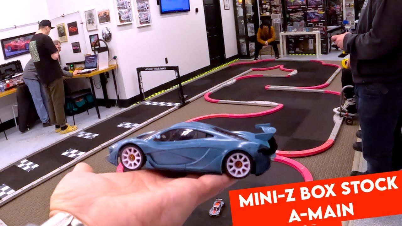 Mini-Z Box Stock A-MAIN with McLaren P1 GTR MR03