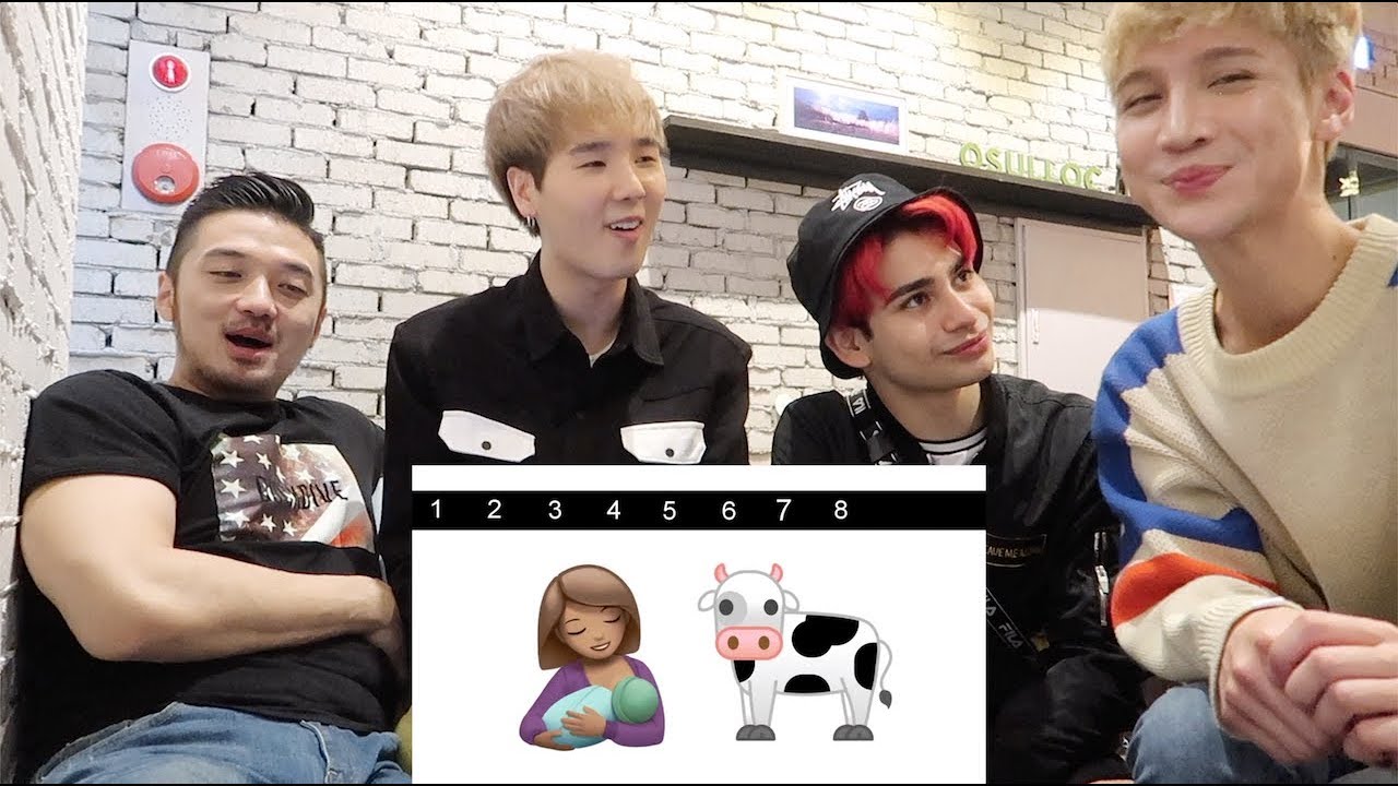 Guess Kpop Groups by Emoji Ft. Edward Avila, Under Nineteen Eddie, and Trophy Cat's Friday