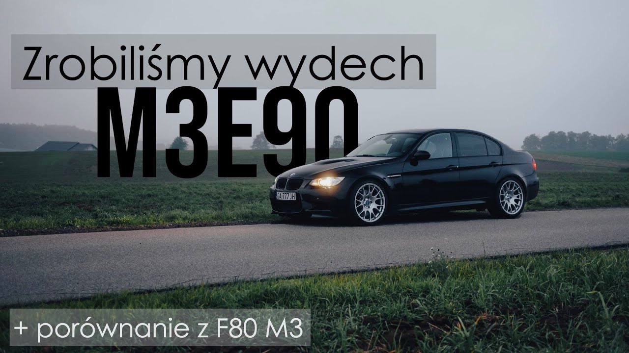 Zrobiliśmy wydech w E90 M3 + porównanie z F80 M3.