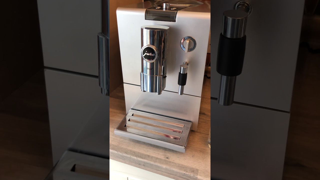 How to make a coffee on Jura ENA9 coffee machine at The Nautilus COWES