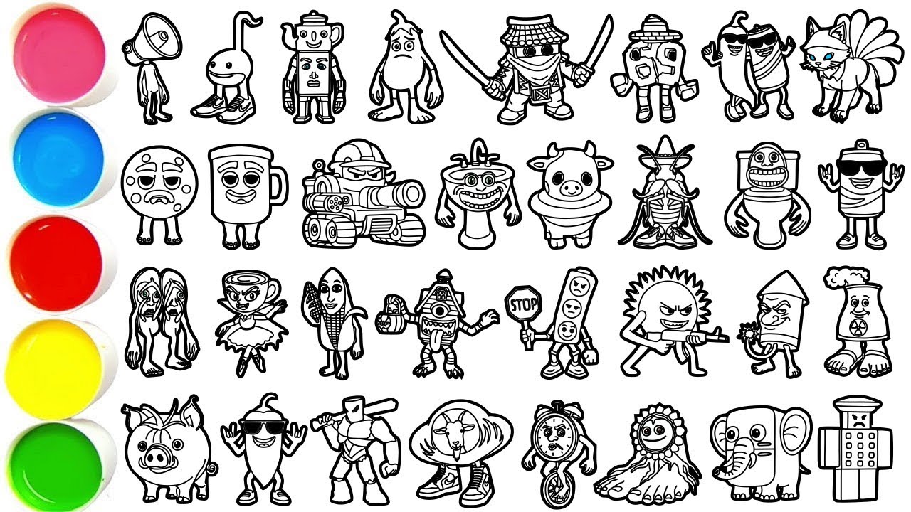 Draw Amazing Italian Brainrot Animals in 1 Hour - PE PE PE SAHUR, Otamatone, Ko Ko Ko Sahur & others