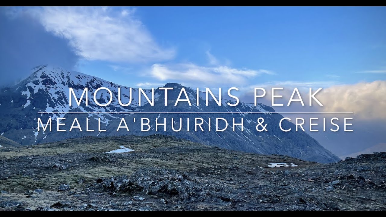 Meall a'Bhùiridh & Creise