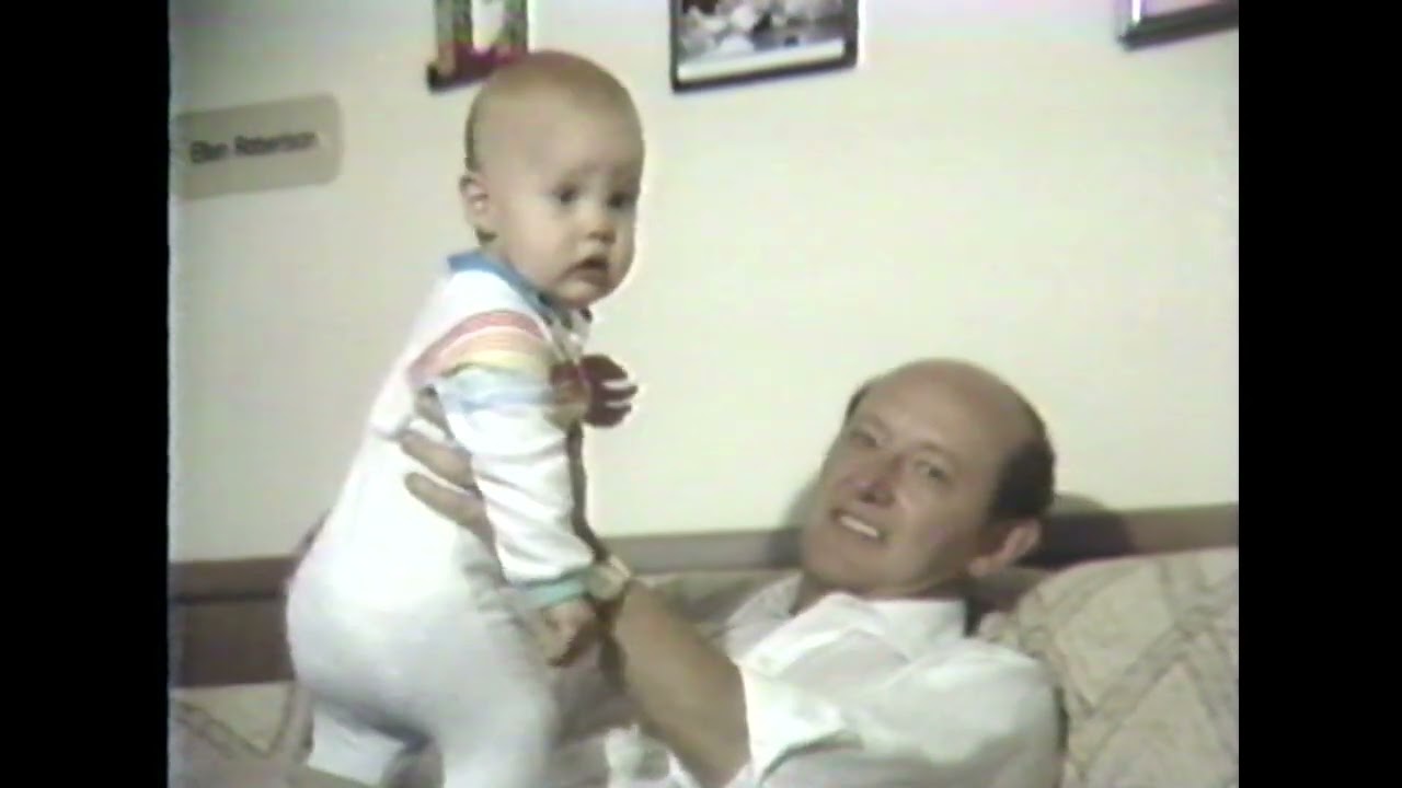 Kent Neal Baby | Anniversary Video (Ellen and Jerry Neal) 1985