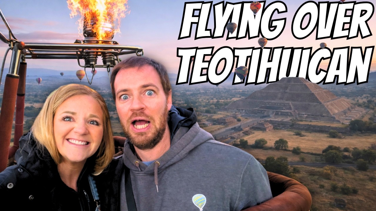 Hot Air Balloon Ride Over Teotihuacan: Sky High Views and Ancient Wonders!