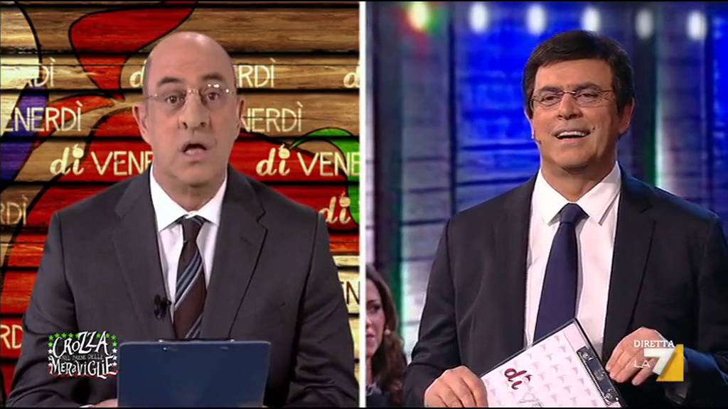 Crozza-Floris conduce una nuova puntata di DiVenerdì