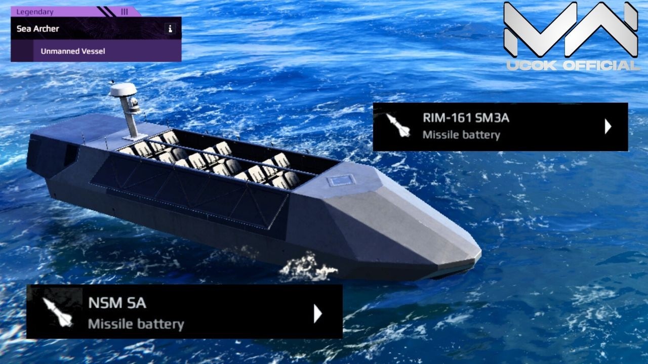 New Equipment Ranked Shop  UAV Sea Archer | Modern Warships