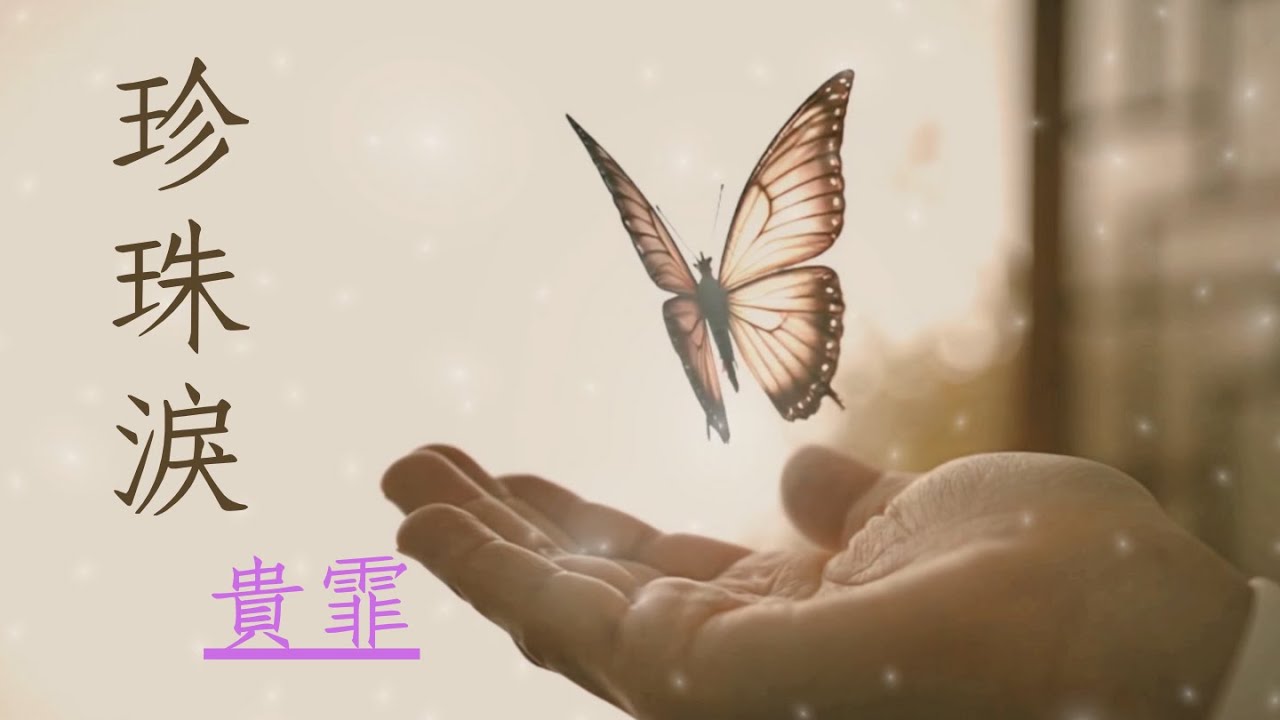 貴霏 珍珠淚 官方MV 洪寶貴作詞 郭杰鑫作曲 台語深情抒情曲