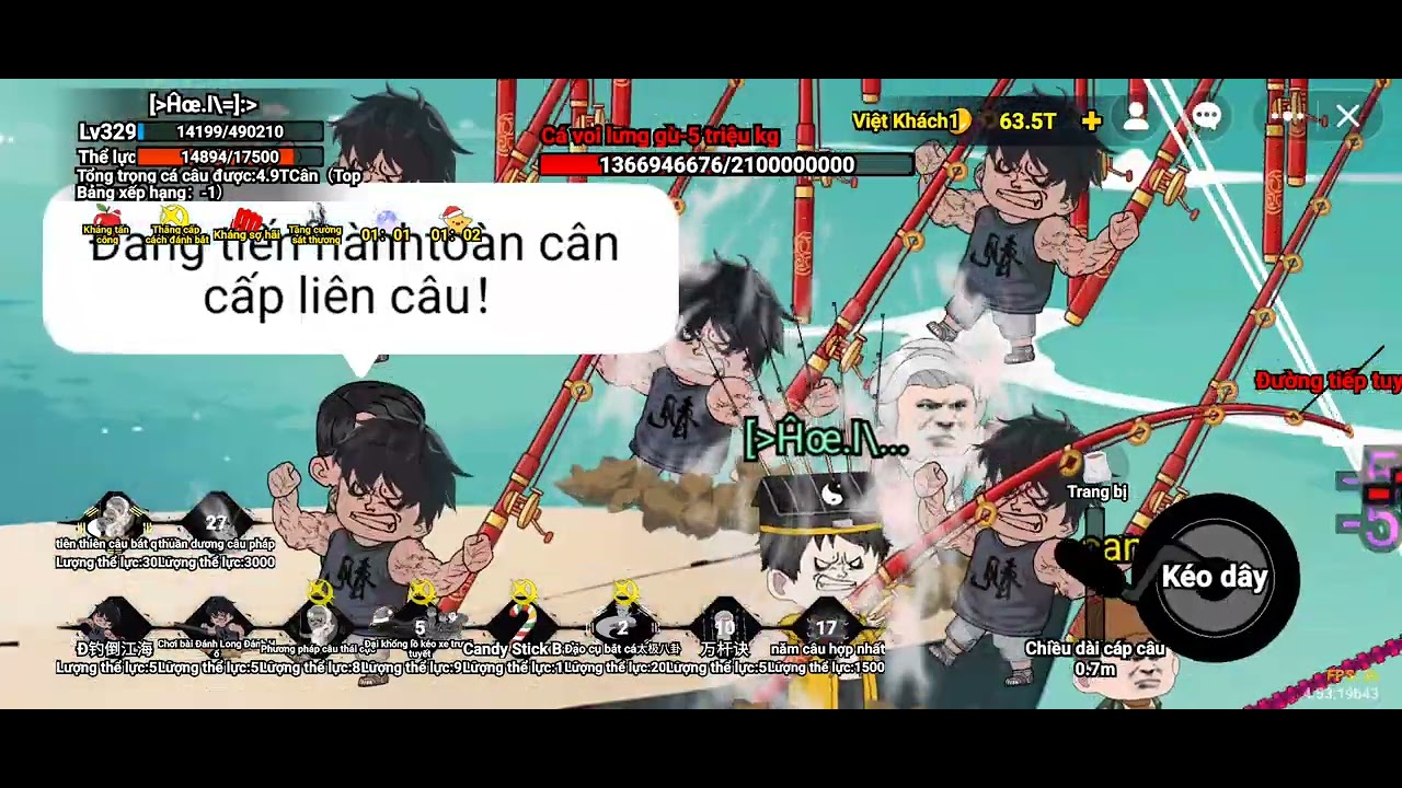 Câu tất cả cá!