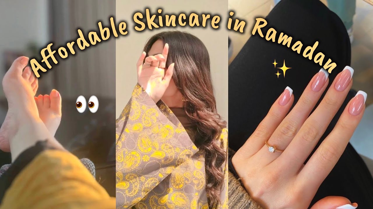 Affordable Skincare Routine in Ramadan 🎀|| Basic Haircare That You Need ! #skincare #selfcare 