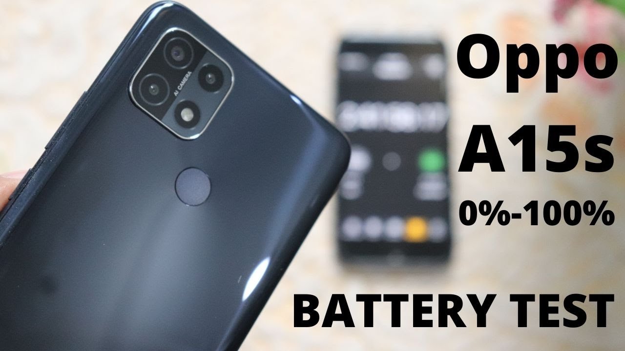 Oppo A15s Battery 0%-100% Charging Test ( HINDI )