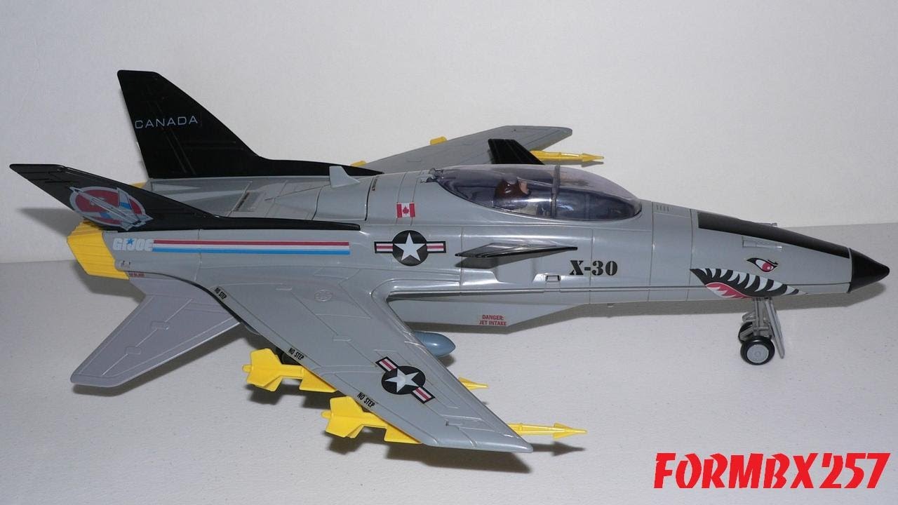 1986 GI Joe Conquest X-30 and Slip-Stream review