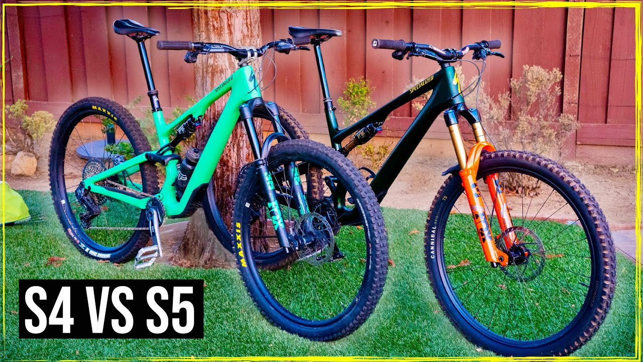 Stumpjumper 15 Size Comparison - S4 vs S5