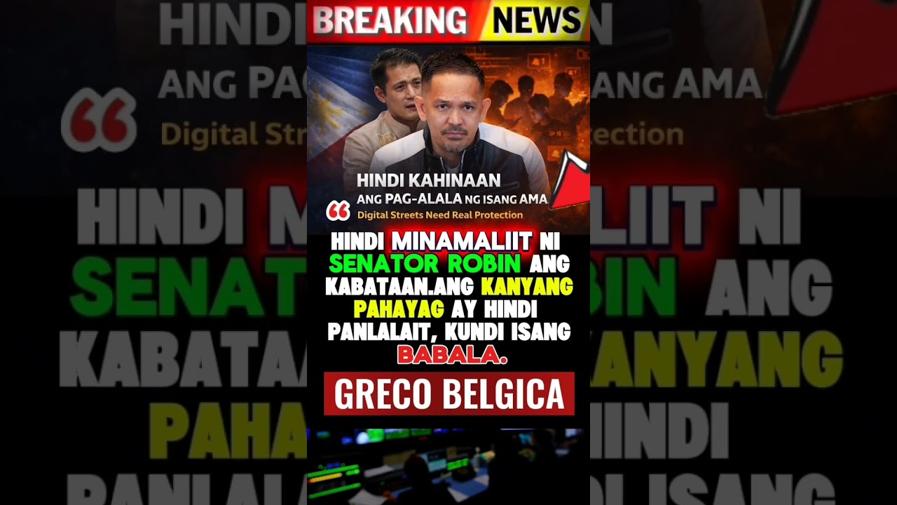 HINDI KAHINAAN ANG PAG-ALALA NG ISANG AMA | Paninindigan nina Robin Padilla at Greco Belgica
