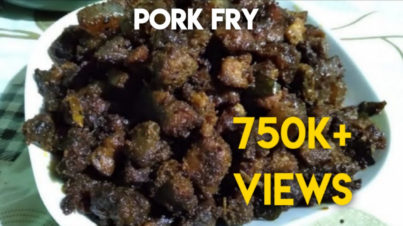 Kerala Style Pork Fry| Pork Ularthiyathu| New Year Special