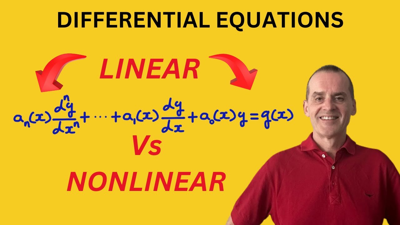 Identifying Linear and Nonlinear Ordinary Differential Equations
