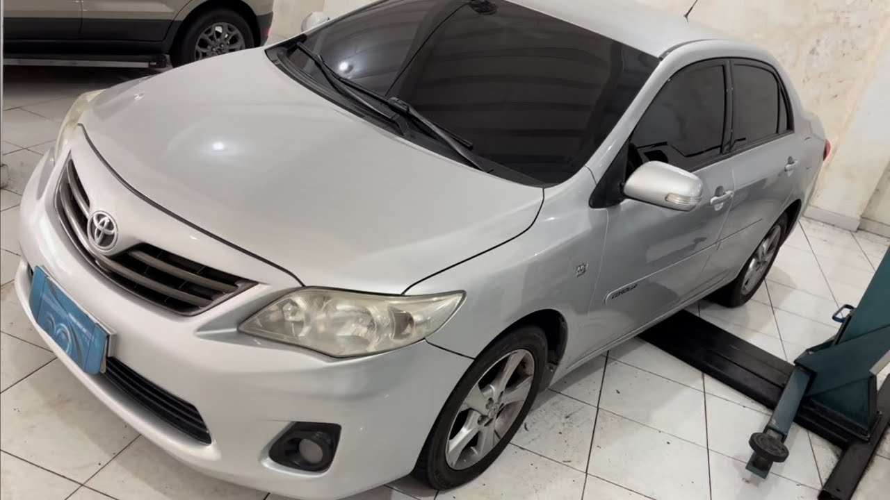 Diagnóstico da falha P0037 e troca de óleo do motor e filtros do Corolla 2.0 16v Flex 2012