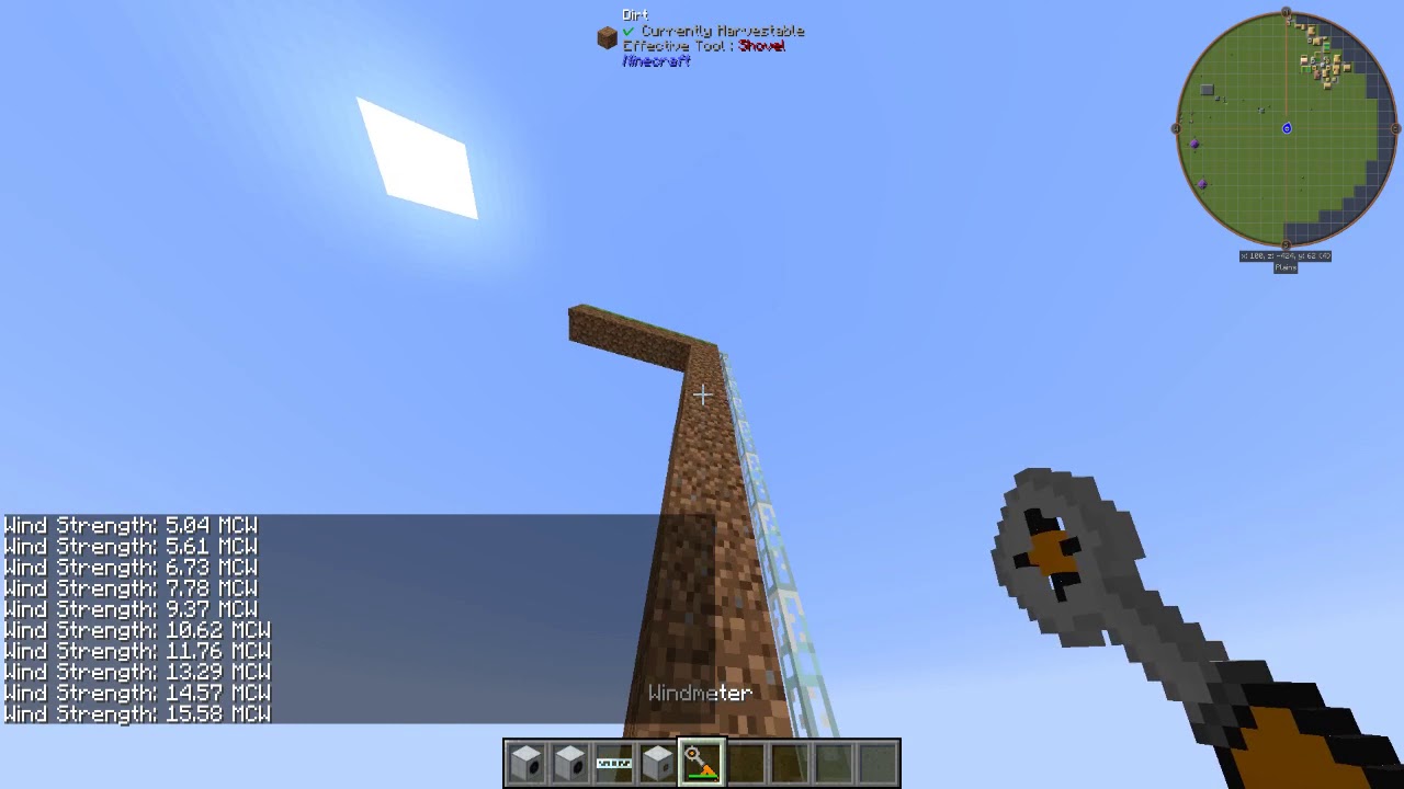 Minecraft : Kinetic Wind Generator anleitung