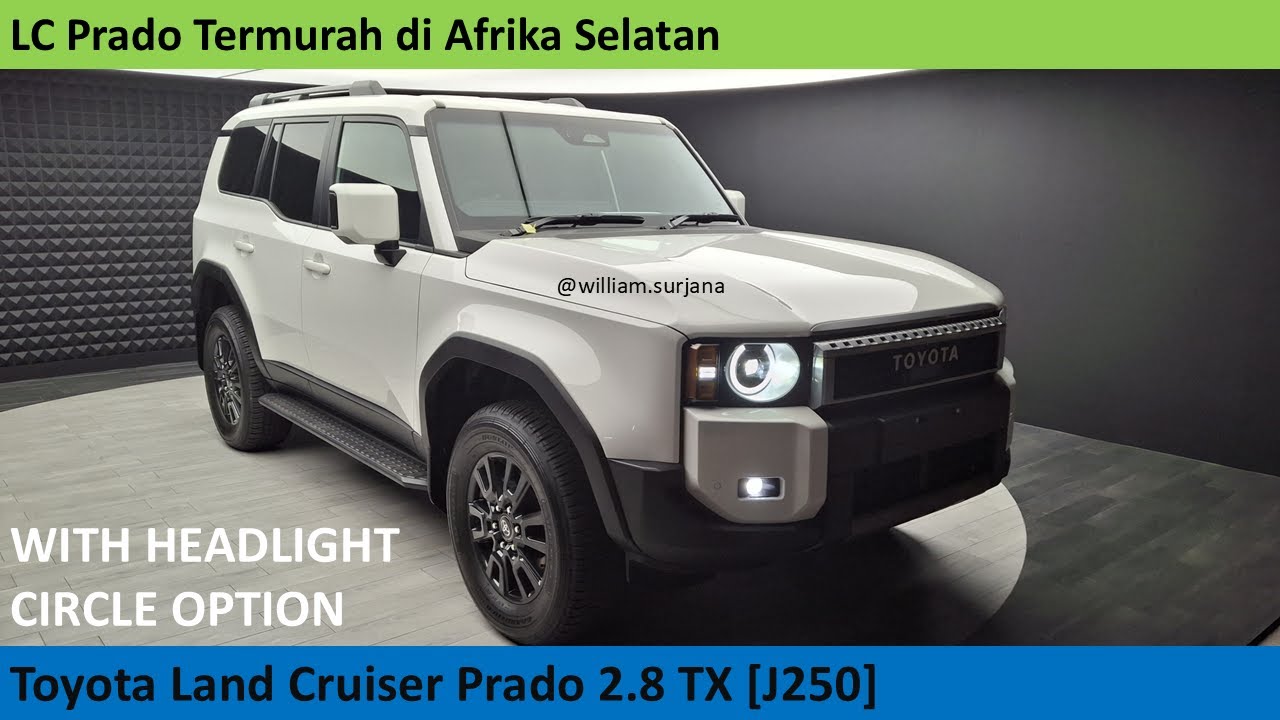 Toyota Land Cruiser Prado 2.8 TX [J250] review - Indonesia