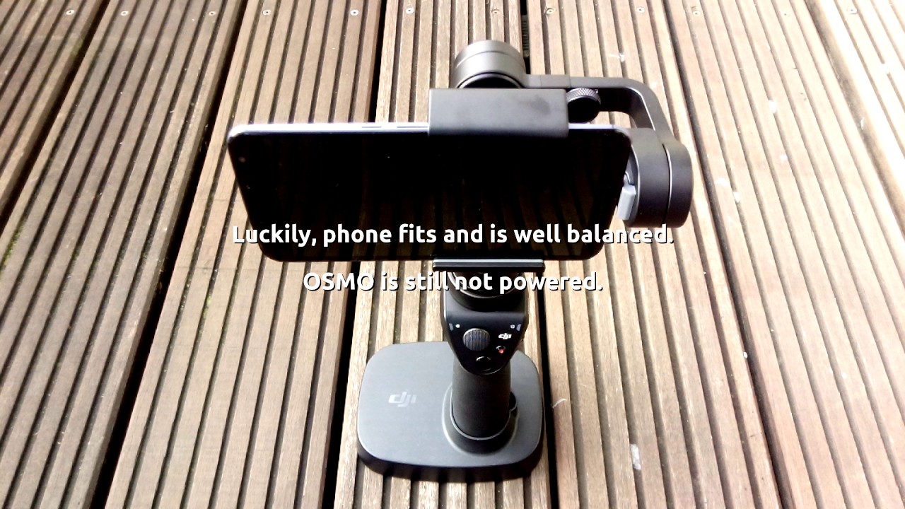 DJI OSMO MOBILE & Motorola Nexus 6