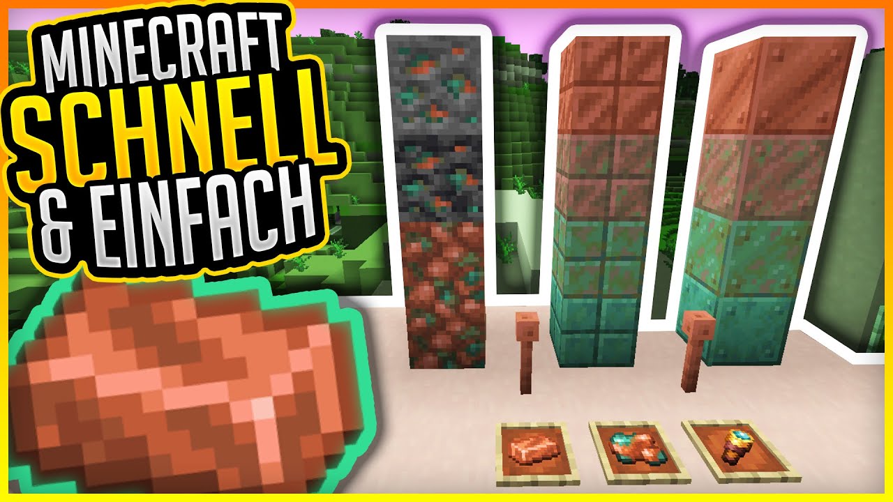 Alles &uuml;ber Kupfer! (Farmen, Oxidation etc.) ✨ Minecraft Schnell und Einfach #52 ✨ ErikOnHisPeriod