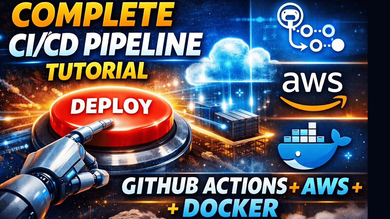 Полное руководство по созданию CI/CD-конвейера 🔥 GitHub Actions + AWS + Docker (пошаговое руковод...