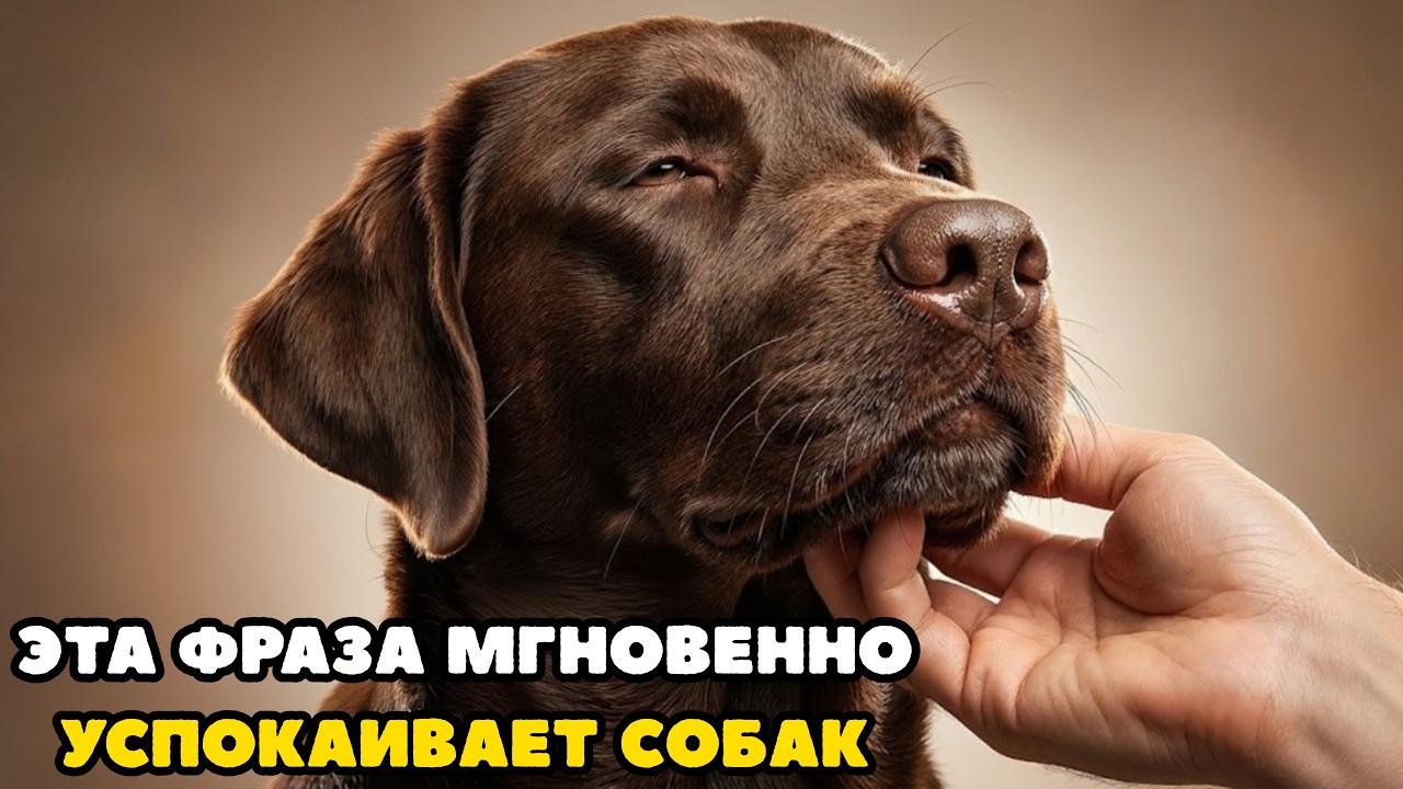 Скажи ЭТО своей собаке — и она успокоится за 20 секунд. Наука это доказала