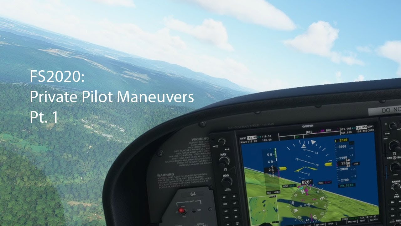 FS2020 - Private Pilot Maneuvers Pt 1
