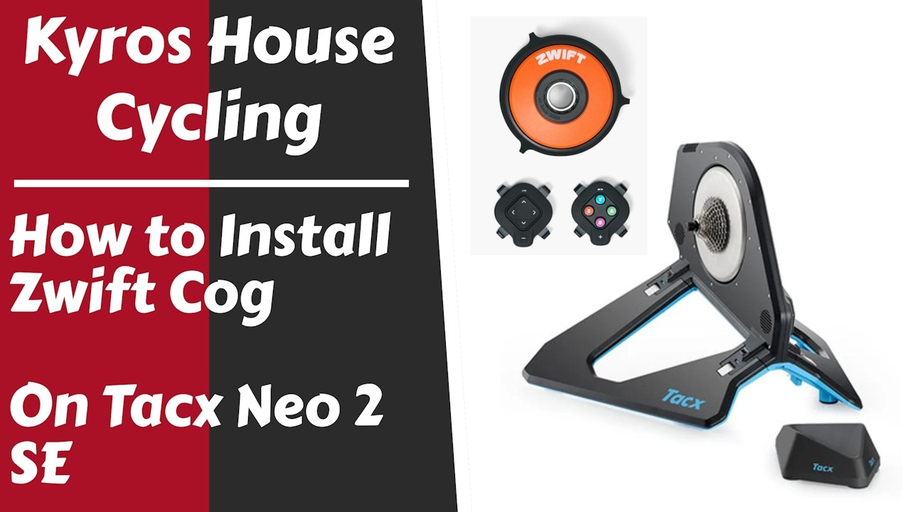 How To Attach Zwift Cog to Tacx Neo 2 SE