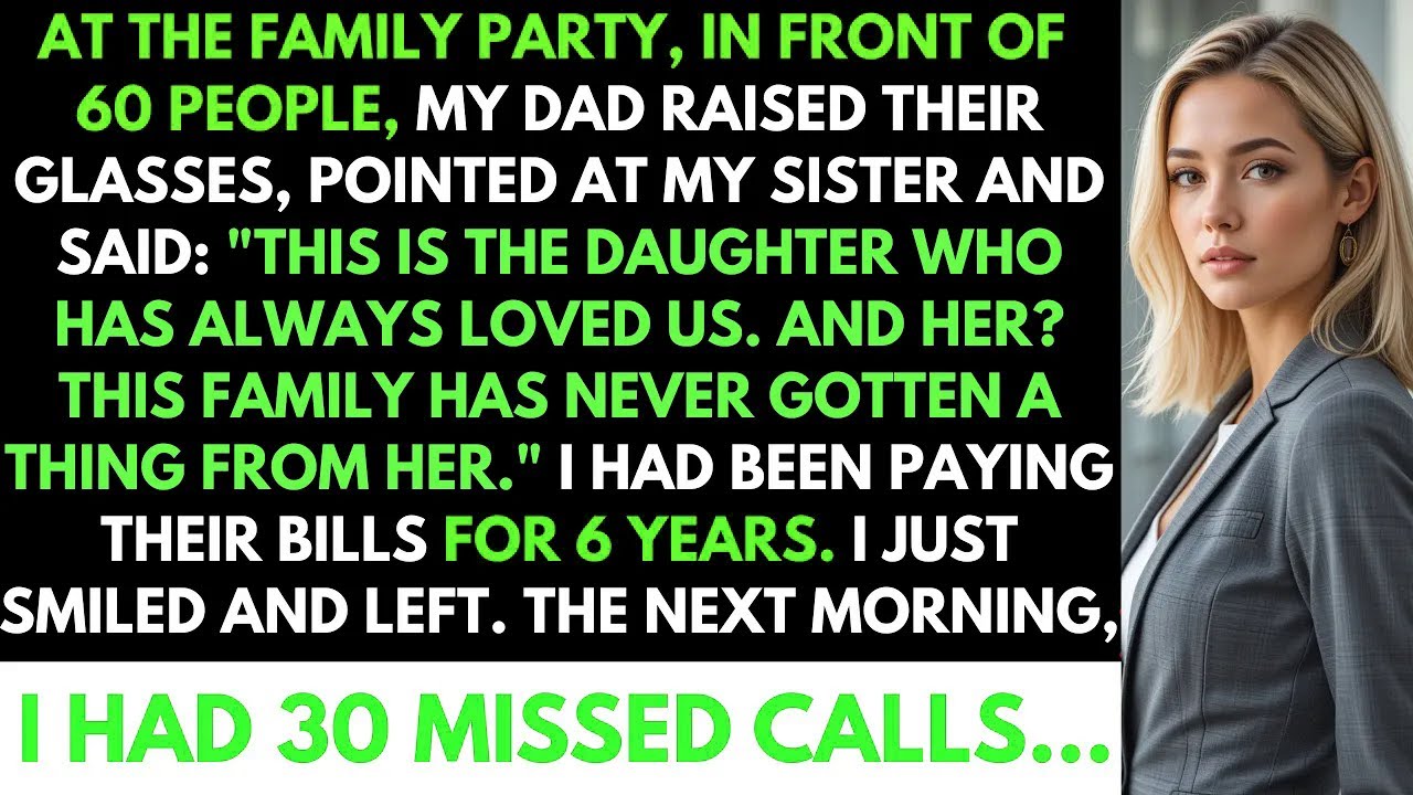 At The Family Party, My Parents Mocked Me, \