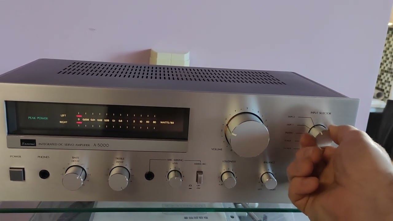 Винтажный усилитель Sansui A-5000(5) 1979г.в