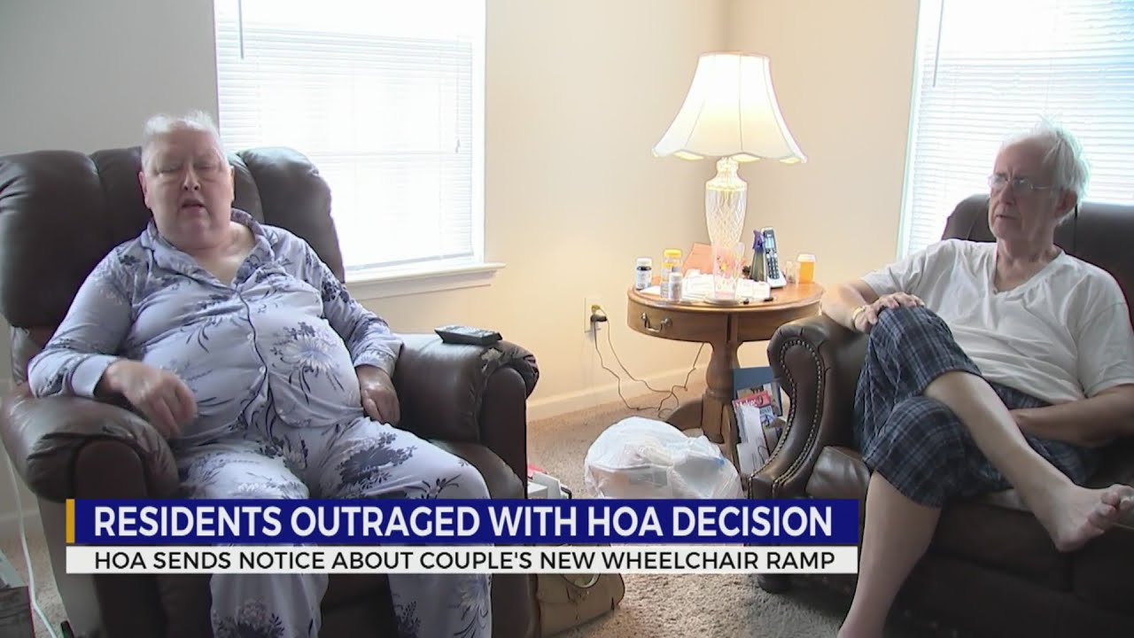 ‘Violated, bullied’: HOA makes disabled Mt. Juliet couple remove wheelchair ramp