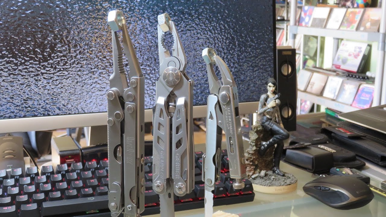 Vice Grip Multi-Tools : Leatherman Crunch [VS] Gerber Grappler [VS] Kershaw A100C