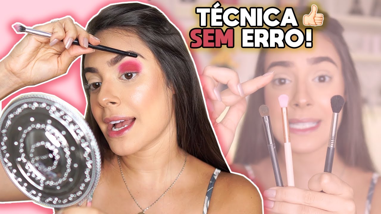 COMO ESFUMAR os OLHOS CORRETAMENTE! | técnica fácil