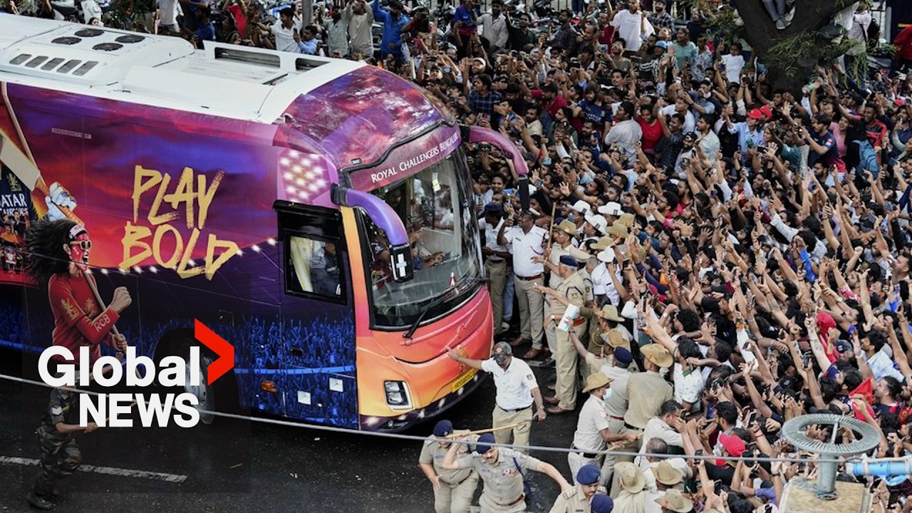 At least 11 killed in stampede outside India cricket stadium after RCB win