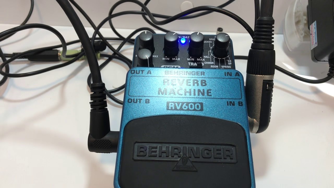 Review Behringer RV600 Reverb Machine - Everton