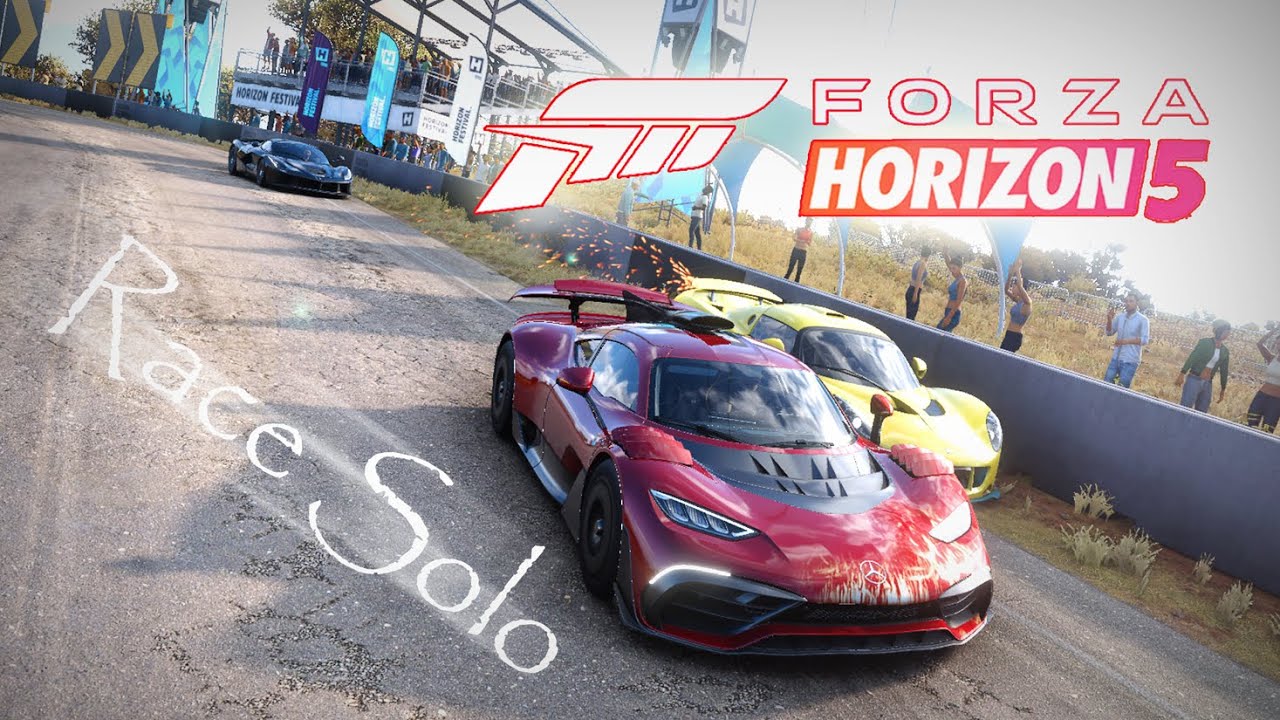 Forza Horizon 5 Mercedes AMD ONE 2021 racing Solo mode 2