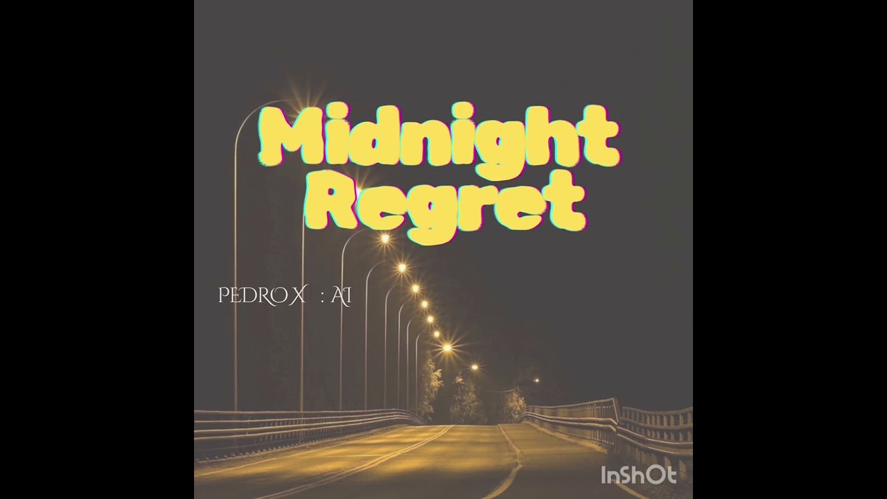 Midnight regret( Trap Rnb song by Pedro X with AI) 