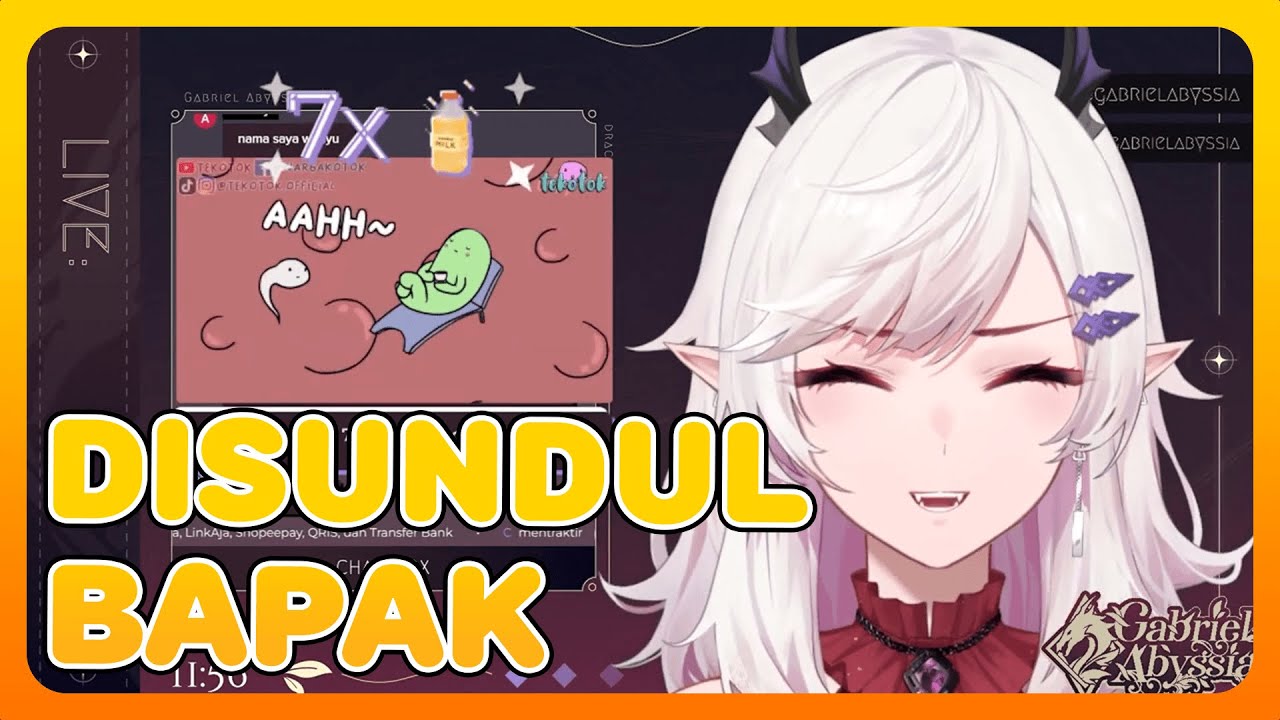 Disundul bapack 🤣 | Gabriel Abyssia 🐲💜