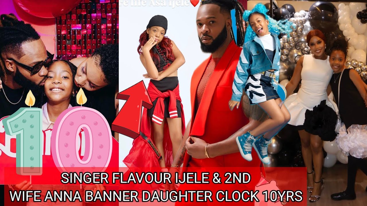 Anna Banner & Flavour Ijele her Hubby Celebrate Daughter 1Øth Birthday plus Chioma & Davido Wedding