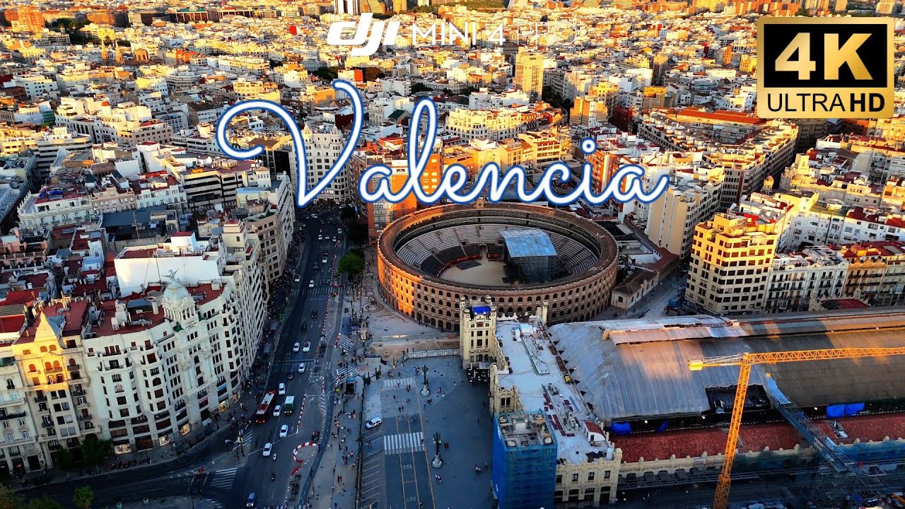Valencia, Spain 🇪🇸 4K Drone Footage