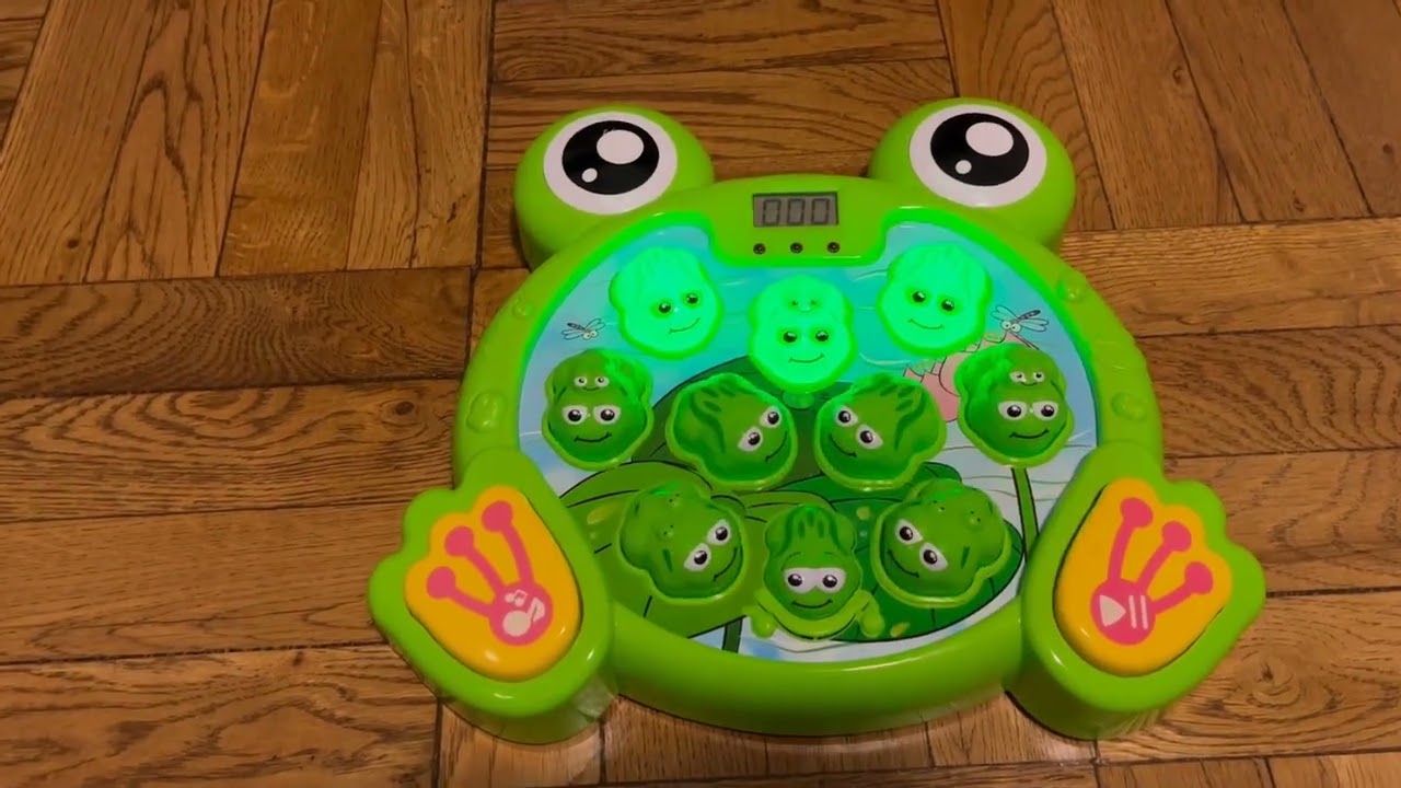 YEEBAY Interactive Whack A Frog Game Review, Great game but the hammer makes noise