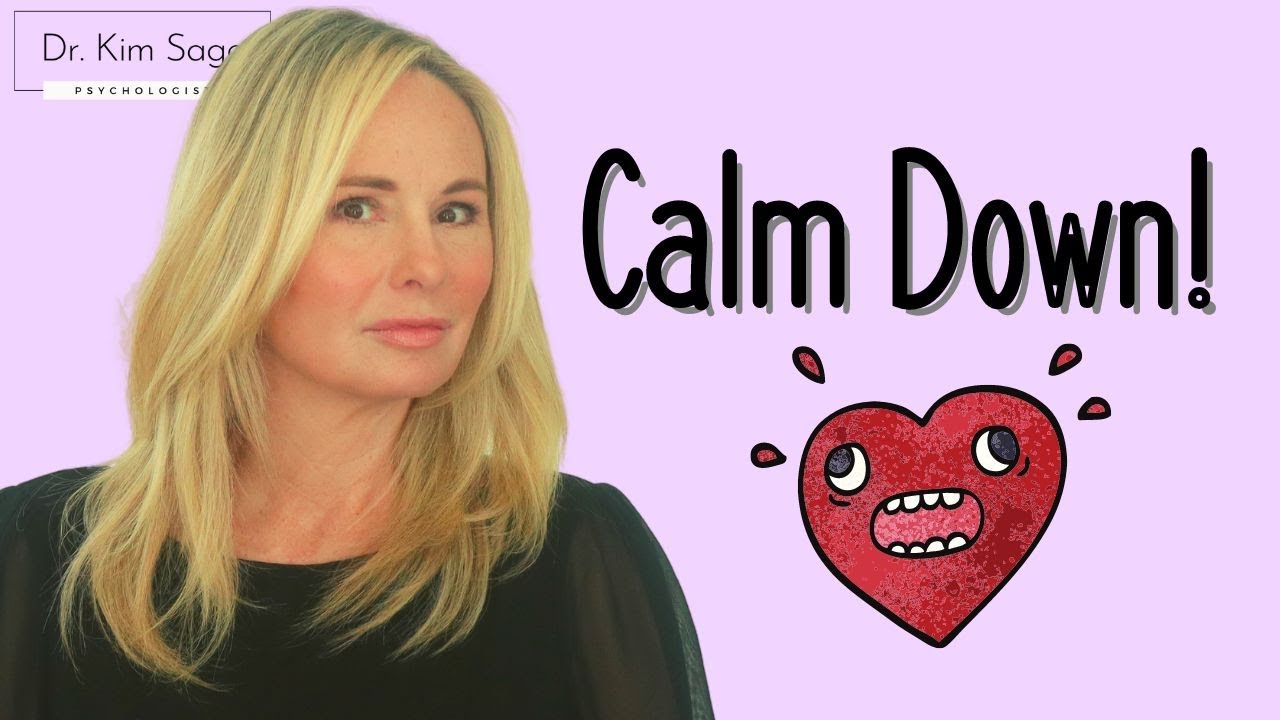 Calm Down Anxiety! (Using 5 Senses Grounding Exercise) | DR. KIM SAGE