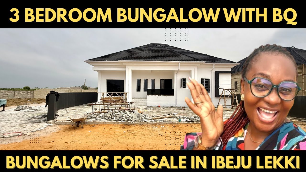 With ₦5M Deposit, Own this Affordable 3-Bedroom Bungalow with BQ in IBEJU LEKKI