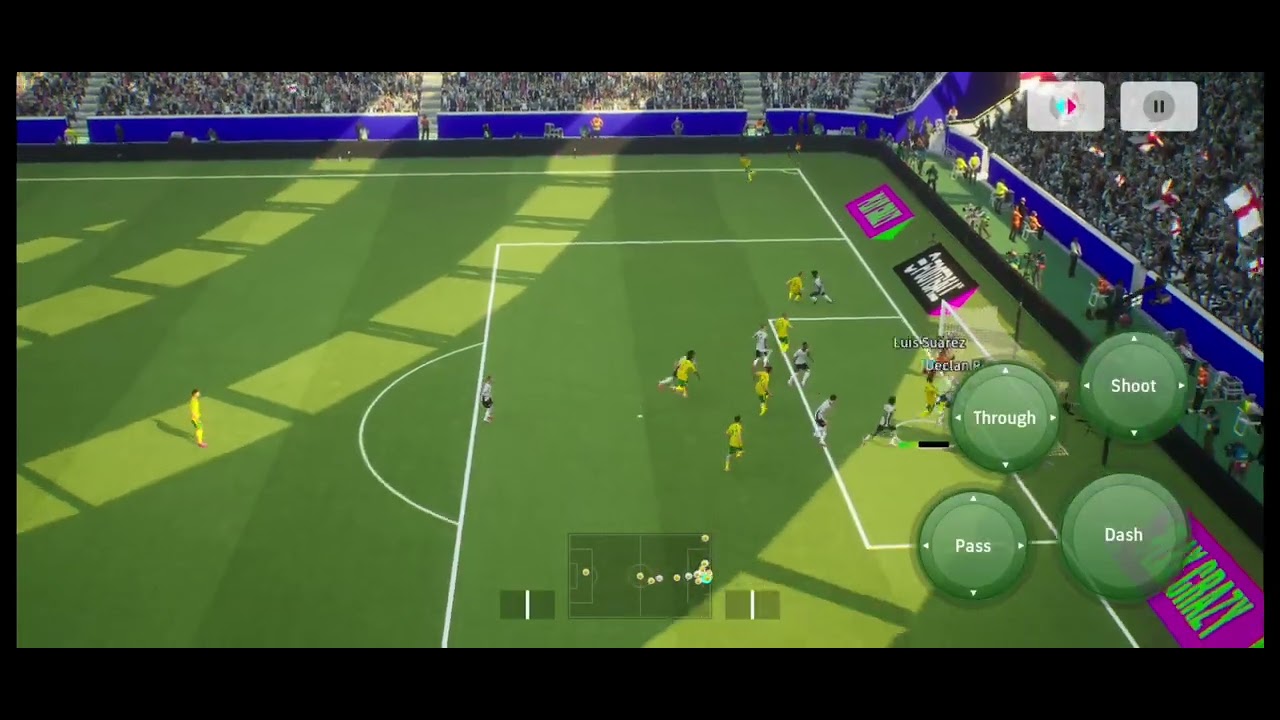 How to take direct corner easily