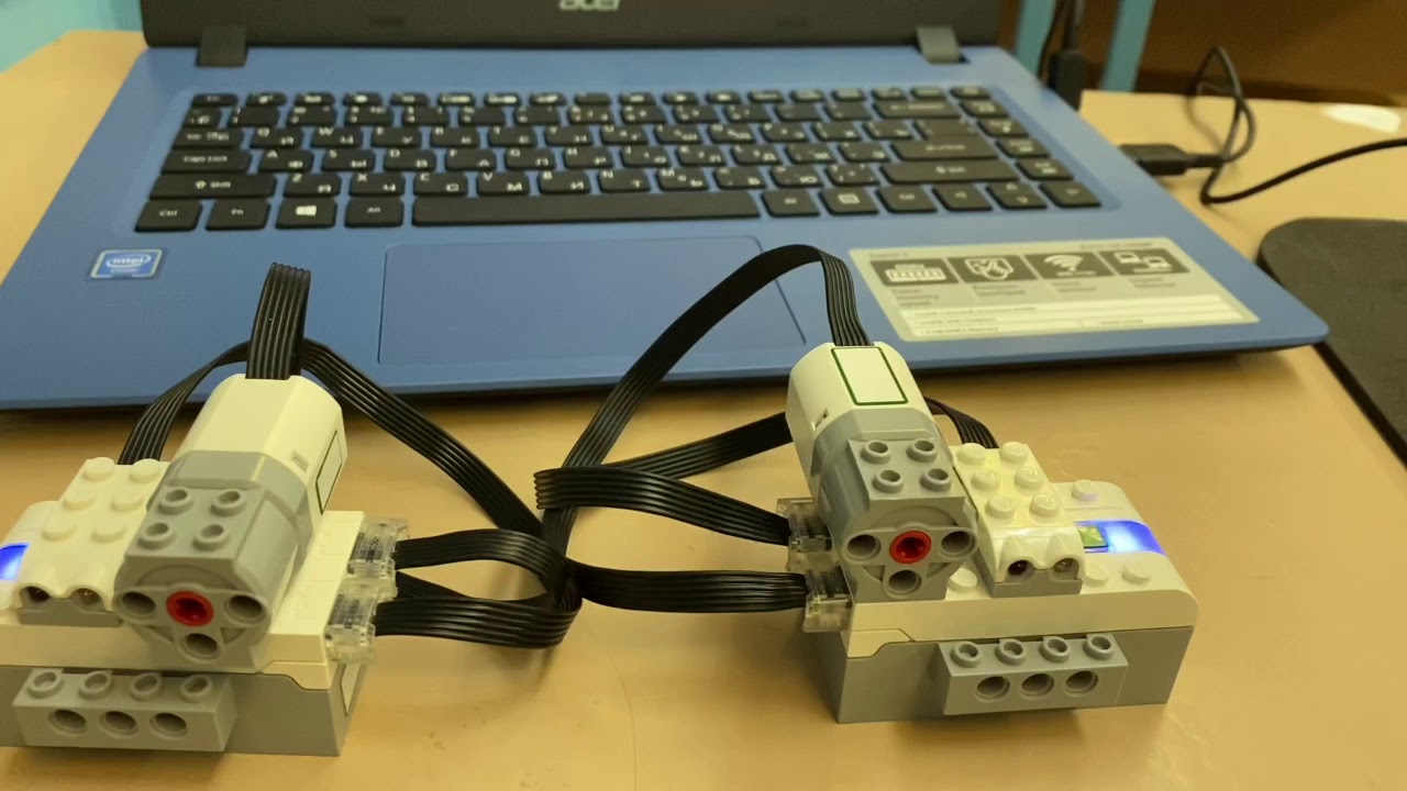 LEGO Wedo 2.0 Маркировка Моторов И Датчиков