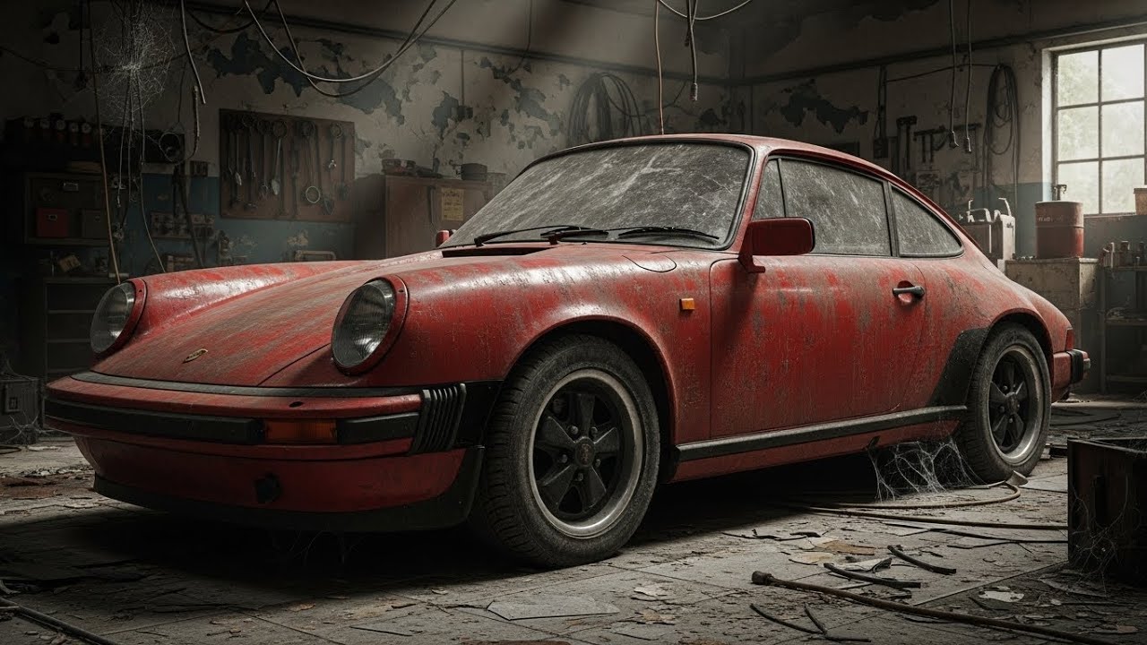 ASMR Car Restoration Full Rebuild of Porsche 911 Classic 1985 Abandoned Condition to Looking New